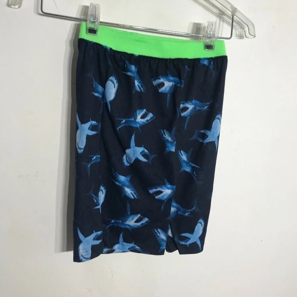 Shark week short and shirt pajama set toddler boy small children’s wonder nation